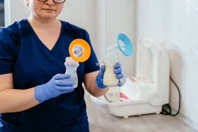 Sterilize breast pump